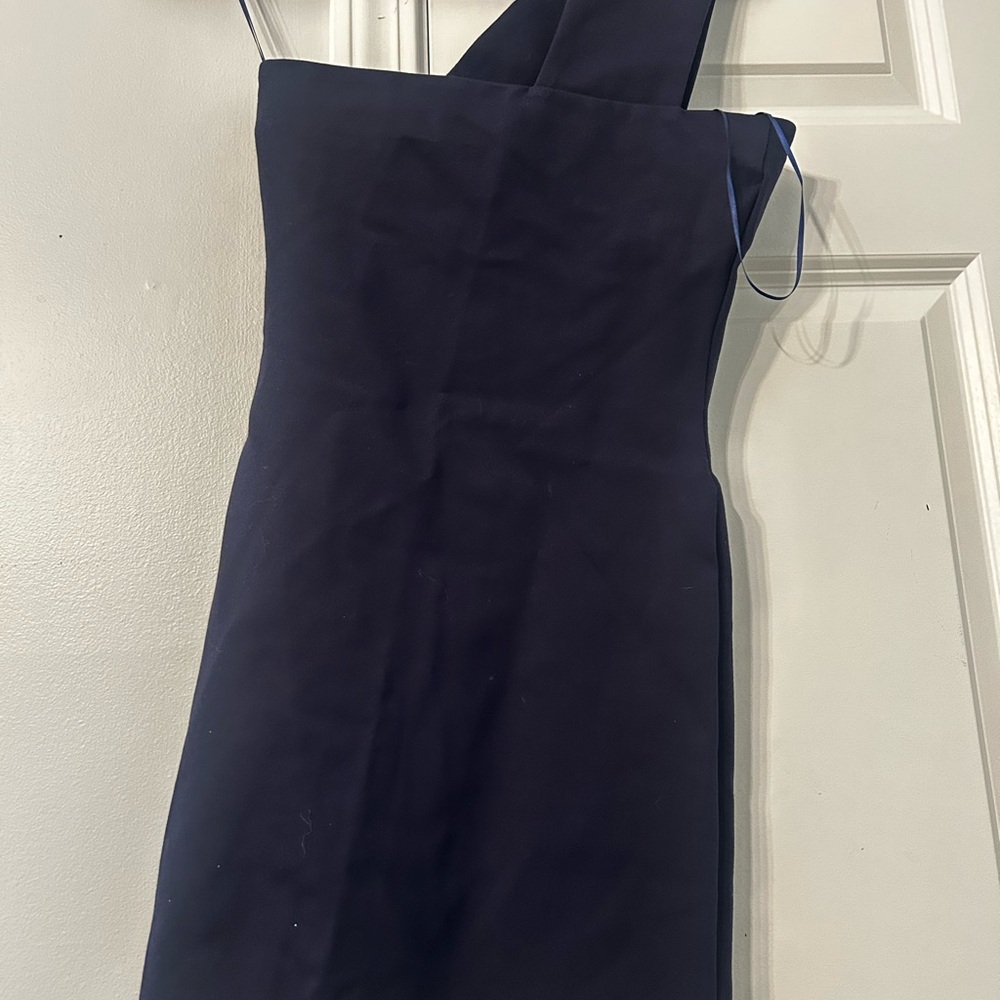 Women’s Navy Square-Neck Dress